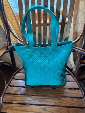 Vera Bradley quilted medium tote